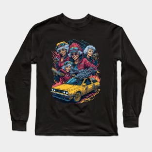 Golden Girls - Dmc Delorean Long Sleeve T-Shirt